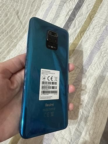Redmi, Redmi Note 9S, Колдонулган, 128 ГБ, түсү - Көк, 2 SIM — 4