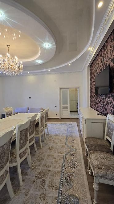 элит хаус: 4 комнаты, 180 м², Элитка, ул. Чынгыз Айтматова Элитка, 9 этаж, Косметический ремонт — 1