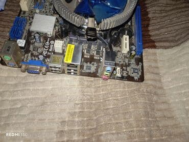 процессор intel pentium dual core: Материнская плата, Б/у, ASRock, LGA1155, ATX, Для ПК — 4