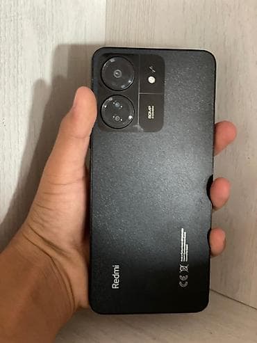 чон арыке: Redmi, Redmi 13C, Колдонулган, 256 ГБ, түсү - Кара — 2