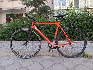fixed gear: Фикс-байк fixed gear - Рама: дорожная/трековая, алюминий, окраска — 1