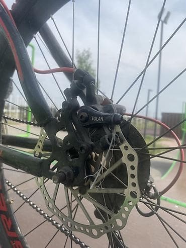 7 ка: Горный велосипед GREEN 26" Основные характеристики: - Колеса 26" - — 7