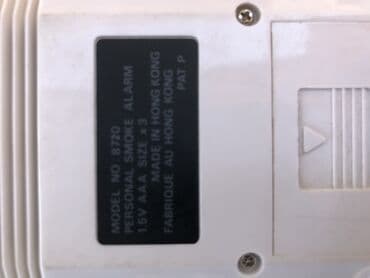 батарейки пальчиковые: Продаю б/у smoke Alarm привезён с Англии — 3