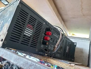 очки с камерой и микрофоном: Профессиональный усилитель мощности Tumine T-5 - Двухканальный — 2