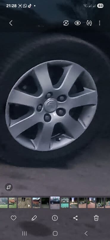 куплю диски на тойота ипсум: Литые Диски R 15 отверстий - 5 — 2