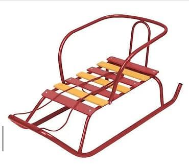 !АКЦИЯ! Санки классические с высокой спинкой и ремнями безопасности — 2