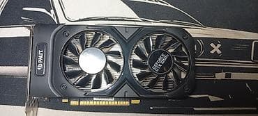 Видеокарта для ПК, Б/у, Palit, GeForce GTX, 4 ГБ