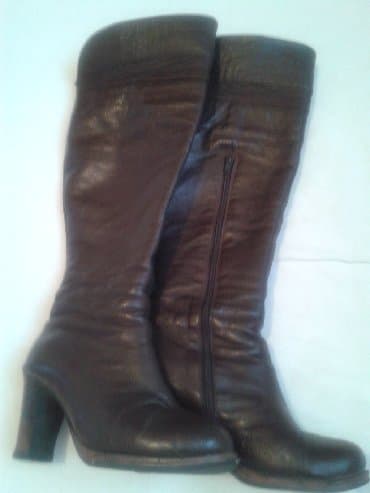 обувь для охоты: Сапоги, 37, Б/у, цвет - Черный, Самовывоз — 9