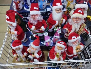 садовые украшения: Дед мороз — 1