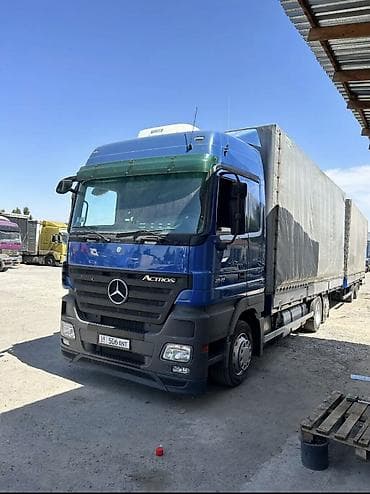 рефрижератор фура: Тягач, Mercedes-Benz, 2007 г., Тентованный — 2