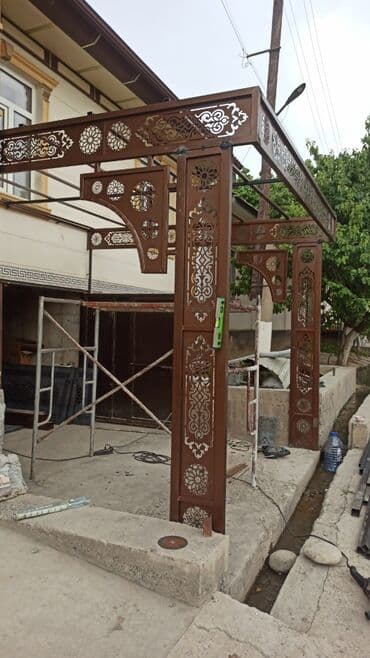 мебель буфет: Бакча селкинчеги Жөлөнгүчү менен, Чатыры менен — 7