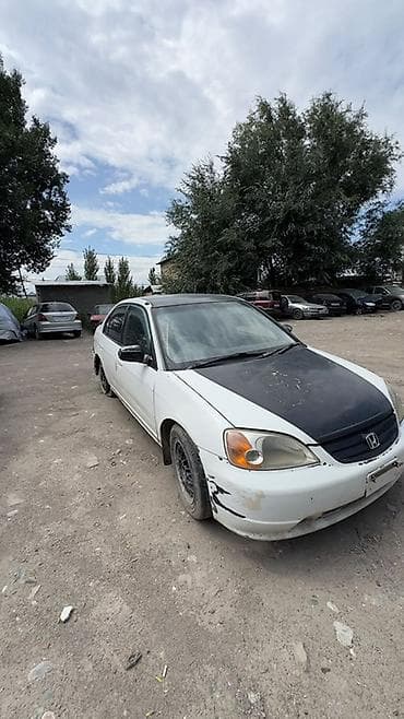 цивик 7 поколение: Honda Civic: 2002 г., Механика, Бензин, Седан — 1