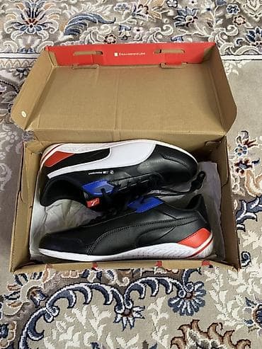 бмв тапочки: Мужские кроссовки, 43, Puma, Новый, цвет - Черный, Самовывоз, Платная доставка — 1