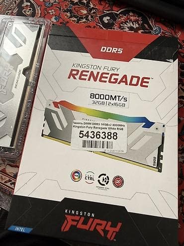 epson 3110: Оперативная память, Kingston Fury, 32 ГБ, DDR5, 8000 МГц, Для ПК — 3