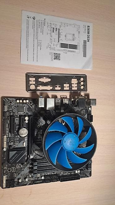 Материнская плата для ПК, Б/у, Gigabyte, LGA1151 v2, Micro-ATX