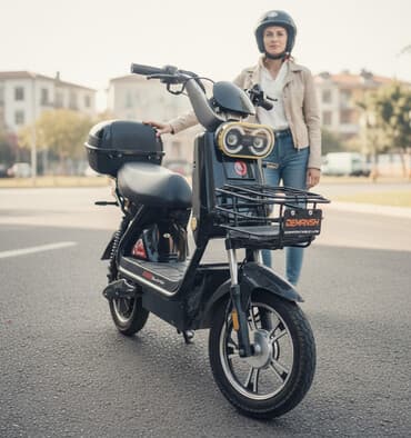 lixiang l7 цена в бишкеке: Веломопед 60 куб. см, Электро, Б/у — 1