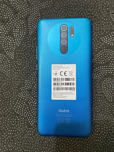 mobile center redmi note 8: Redmi, Redmi 9, 32 ГБ, цвет - Синий — 1
