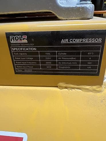 35 bit: Компрессор Для покраски, Электрический, Поршневой — 2