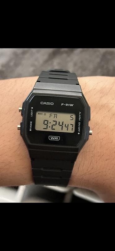 Наручные часы: Классические часы часы, Casio, Пластик, Оригинал, Унисекс, Б/у — 1