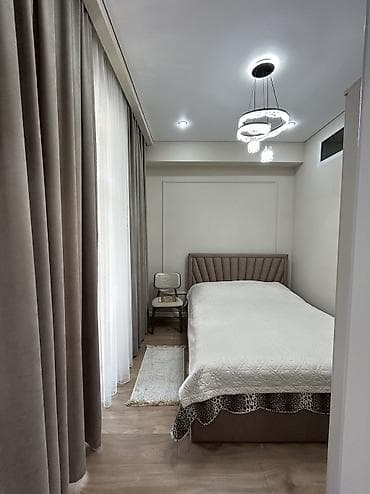 кывартира: 2 комнаты, 55 м², Элитка, 6 этаж, Дизайнерский ремонт — 2