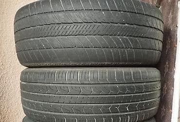 kia sportech: Продаю шины 2 шт. разный рисунок, на запаску.

- Размер: 235/55 R19 — 4