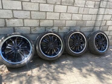 покрышки r19: Дисктер R 24 Комплект, тешиктери - 6, Колдонулган — 3