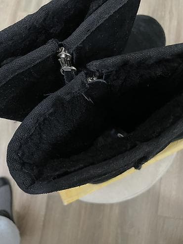 военный обувь: Угги от Бренда Nadasa.чёрные. - Материал верха: натуральная — 4