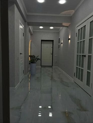 110: 3 комнаты, 110 м², Кок-Жар мкр 12 этаж, Евроремонт — 2