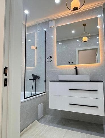 70: 2 комнаты, 70 м², Ала-Арча ТРЦ Элитка, 10 этаж, Евроремонт — 3
