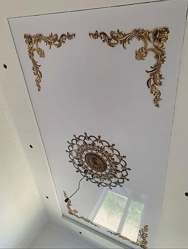 Буюртмага эшиктер: Керме шыптар Жылтырак, Жылтырабаган, 3D потолоктор Кепилдиги, Акысыз консультация, Акысыз ченөө — 8