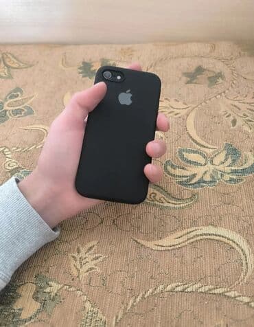 redmi note 6: IPhone 7, 32 ГБ, Кара, Коргоочу айнек — 1