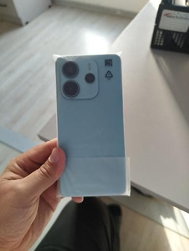 ps5 kg: Redmi, Redmi Note 14, Б/у, 128 ГБ, цвет - Голубой, 2 SIM — 1