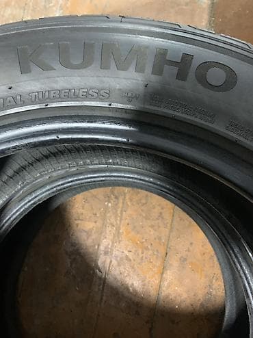 бетон кесебиз: Шиналар 225 / 55 / R 18, Жай, Колдонулган, Жуп, Жеңил унаалар, Корея, Kumho — 9