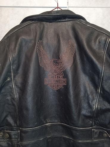 мото спортивный: Продаётся винтажный кожаный мотокостюм Harley-Davidson (можно — 3