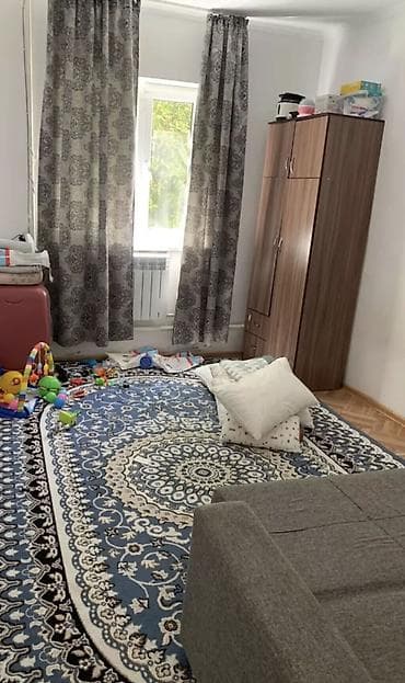 кара балта кывартира: 1 комната, Без подселения, С мебелью частично — 1