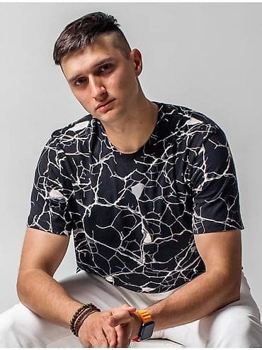 мерцающий арбуз футболка: Футболки оптом - Модель: базовая футболка с круглой горловиной - — 5