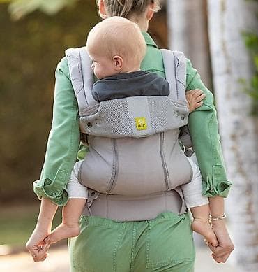 баланы: Эргономичный рюкзак-переноска LÍLLÉbaby (серый). США. Состояние - как — 3
