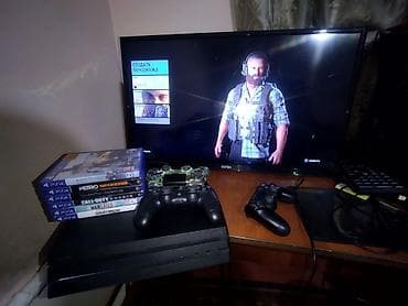 PS5 (Sony PlayStation 5): Продаётся приставка Playstation 4 Pro, 1 tb вместе с телевизором Osten — 2