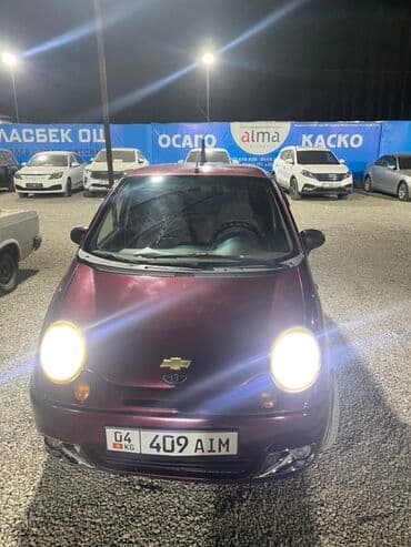 бу авто в кредит без первоначального взноса рядом просп. жибек жолу, бишкек: Daewoo Matiz: 2005 г., 0.8 л, Бензин, Хэтчбэк — 5