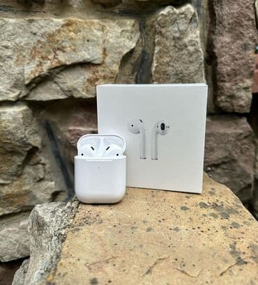 скупка аирподс: Вкладыши, Apple, Новый, Беспроводные (Bluetooth), Классические — 4