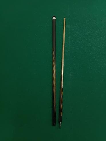 Бильярдный кий разборный (2 части) - Тип: двухсоставной кий с