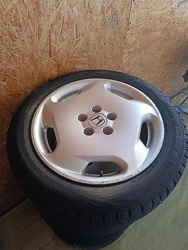 диски литые р 17: Колеса в сборе 215 / 55 / R 17, Зима, Б/у, Комплект, Легковые, Литые, отверстий - 4 — 1