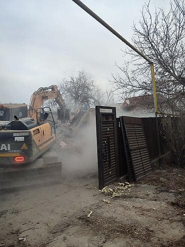 пристройка: Услуги демонтажа и сноса зданий экскаватором - Механизированный снос — 1