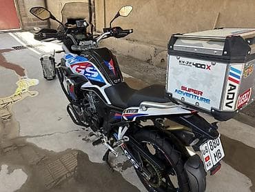 31 10 r15: Мотоцикл турист-эндуро KY-ZF 400X Adventure (GS-styling) - Класс — 4