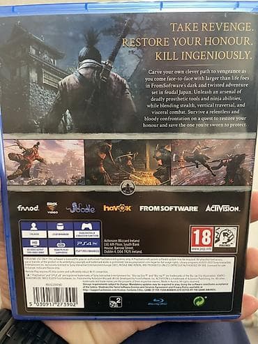 Игры для PlayStation: Игра для PlayStation 4, совместима с PS5 — Sekiro: Shadows Die Twice — 1