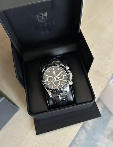 Классические часы часы, Швейцария, Секундомер, Мужские, Новый