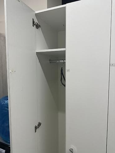 Чечинүүчү жайга шкафтар: Кийим чечүүчү жай үчүн шкаф, ЛДСП — 3