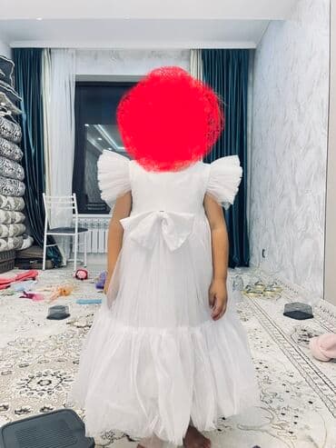 платья для девочек нарядные: Детское платье, цвет - Белый — 1