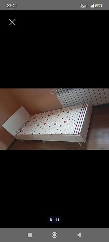 Эмерек: Бир кишилик керебет, Жаңы, Матрасы бар, узуну - 1900 см — 5