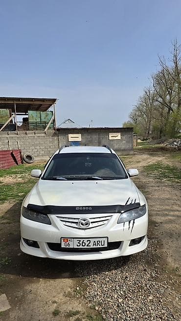 mazda mx: Mazda 6: 2003 г., 2 л, Механика, Бензин, Универсал — 9